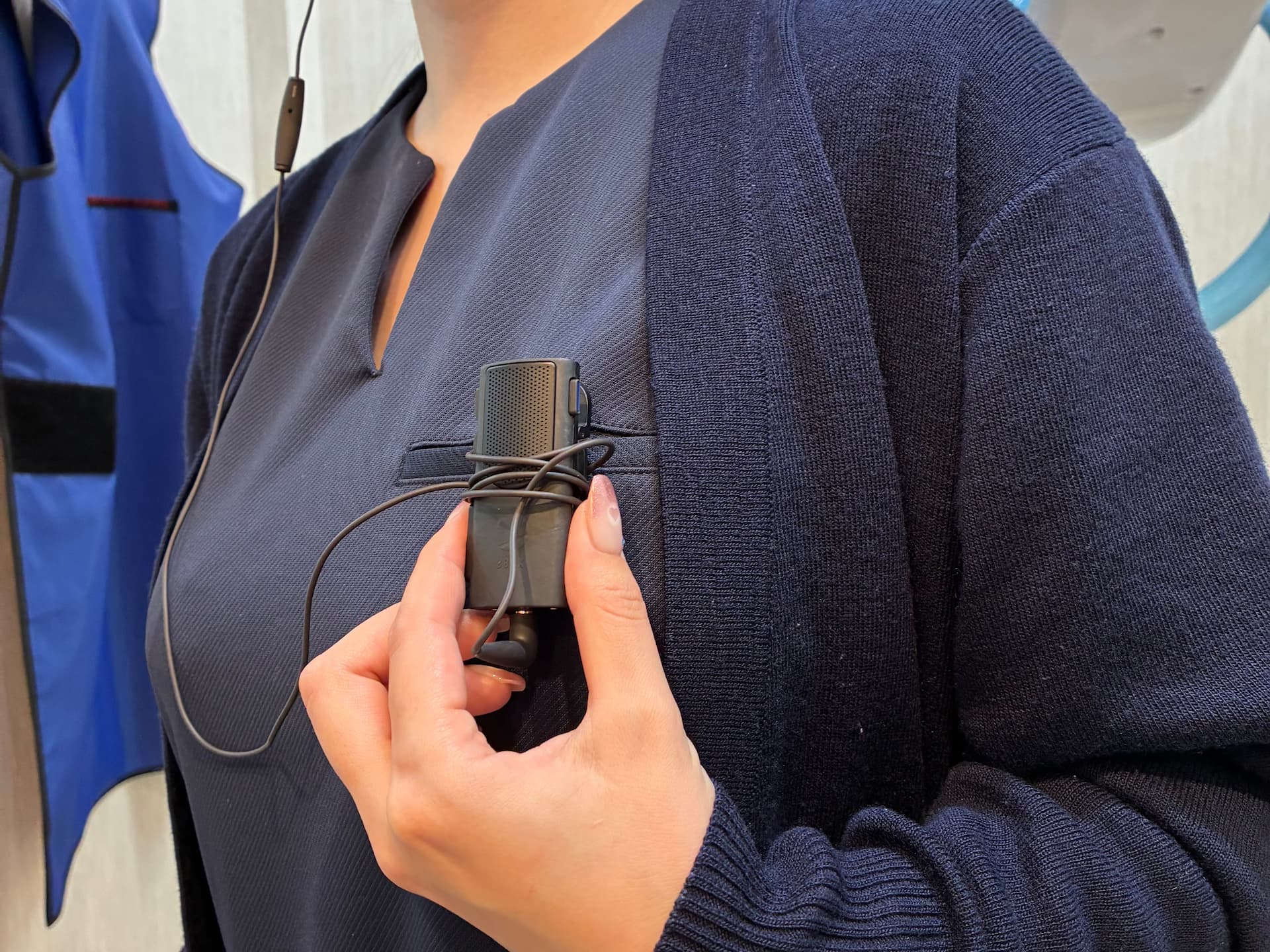 リノクリニック東銀座様 BONX Stickの装着イメージ