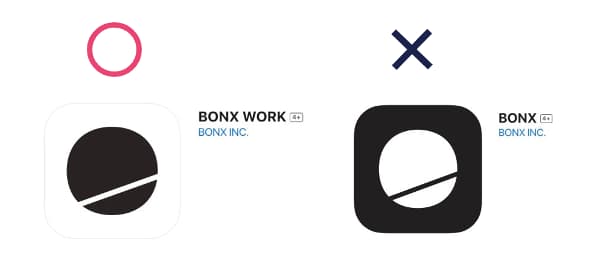 bonxとbonxworkアプリの違い