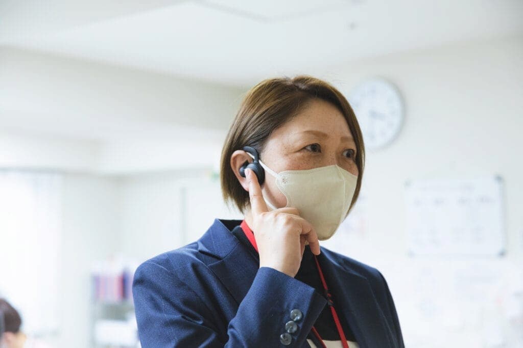 ALSOK介護グループ ホームステーションらいふ羽田大鳥居様 BONX WORK使用イメージ