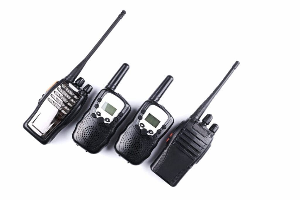 無線通信タイプのインカム4台