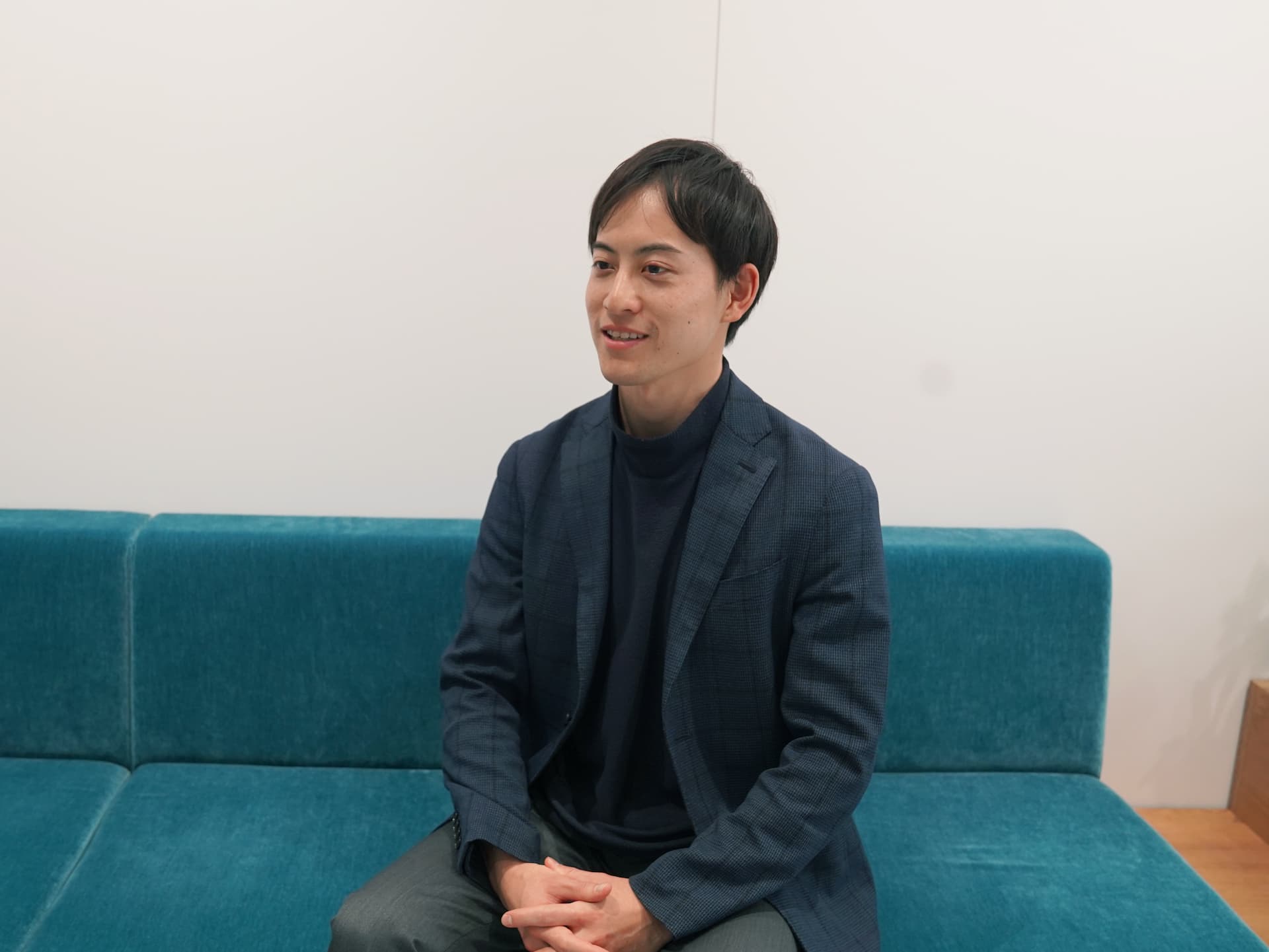 BONX國生の単独インタビュー風景